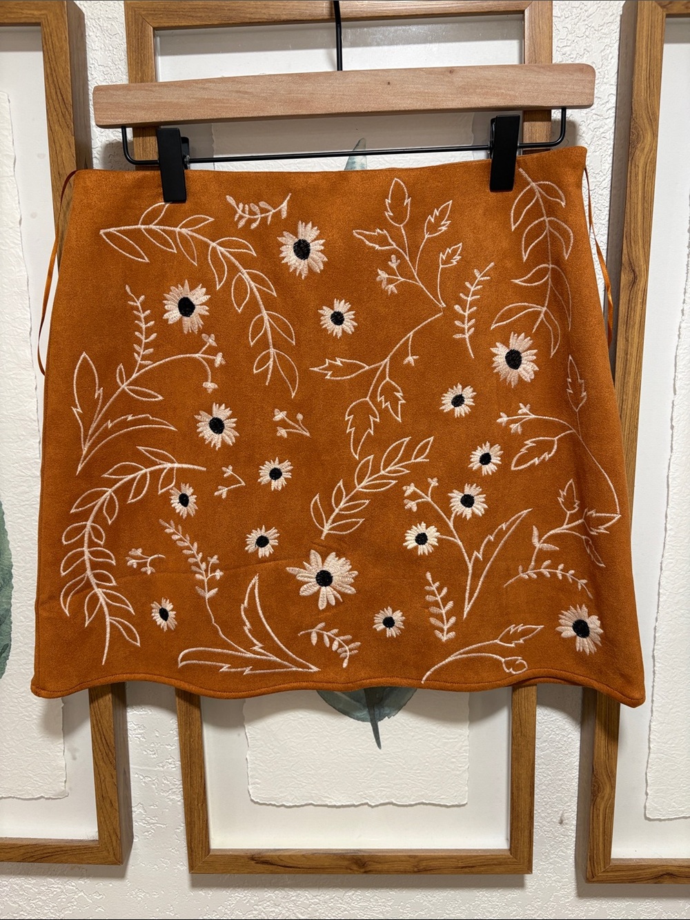Orange sunflower skirt from Francesca’s